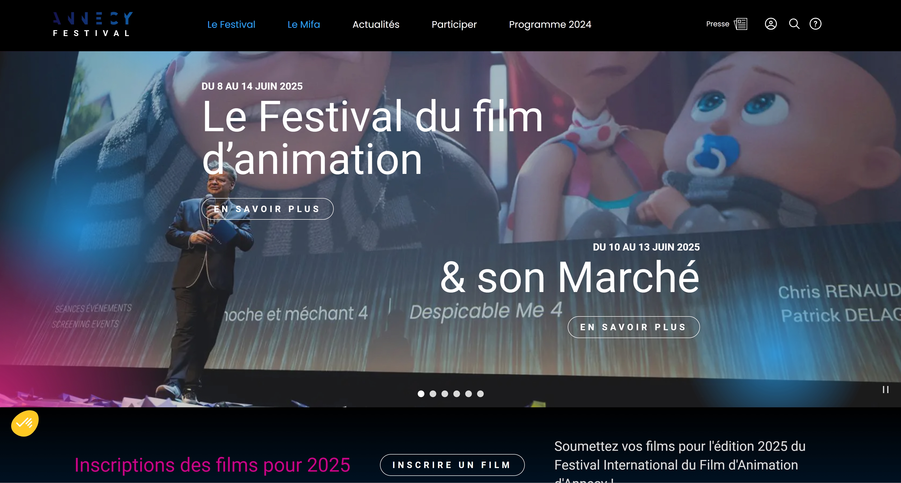 法国安纳西(昂西)国际动画电影节