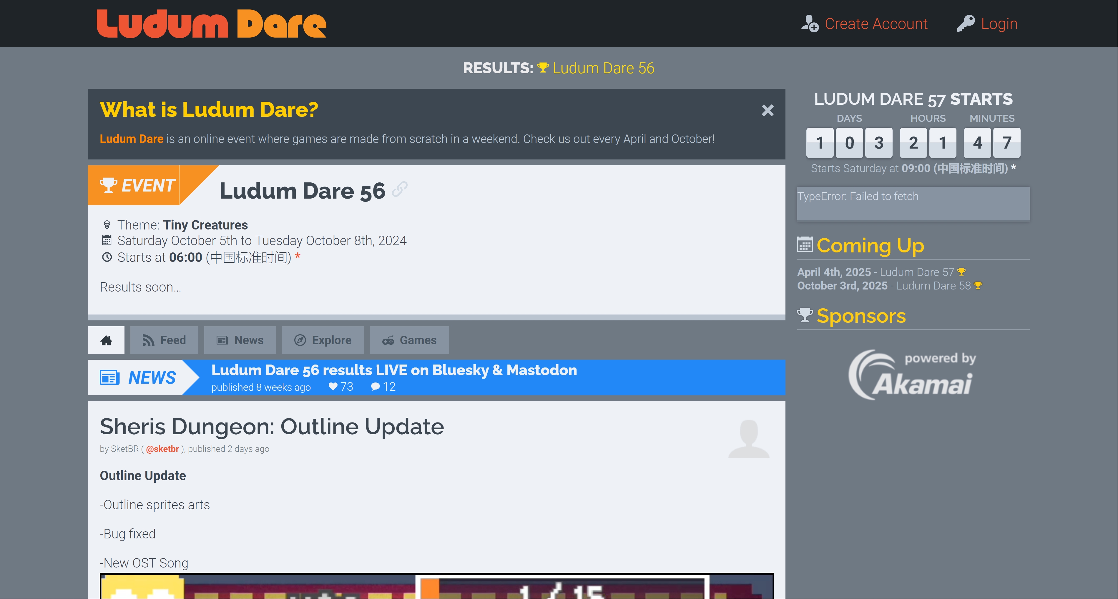 Ludum Dare游戏开发大赛