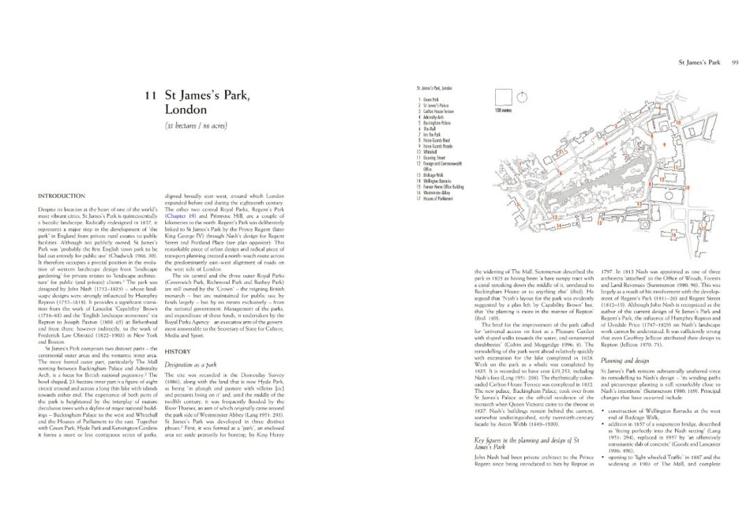 Great City Parks 大都市公园巡礼——30个伟大城市的伟大公园