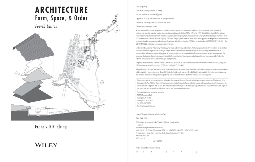 Architecture - Form, Space, & Order——建筑学的武林秘籍
