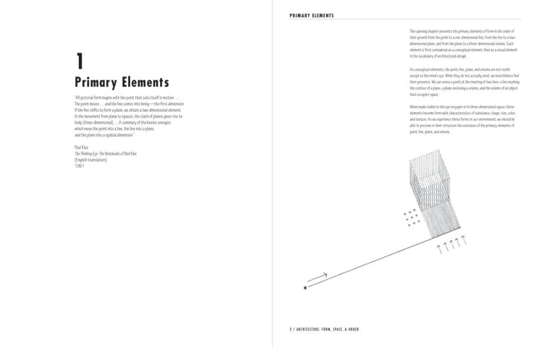 Architecture - Form, Space, & Order——建筑学的武林秘籍
